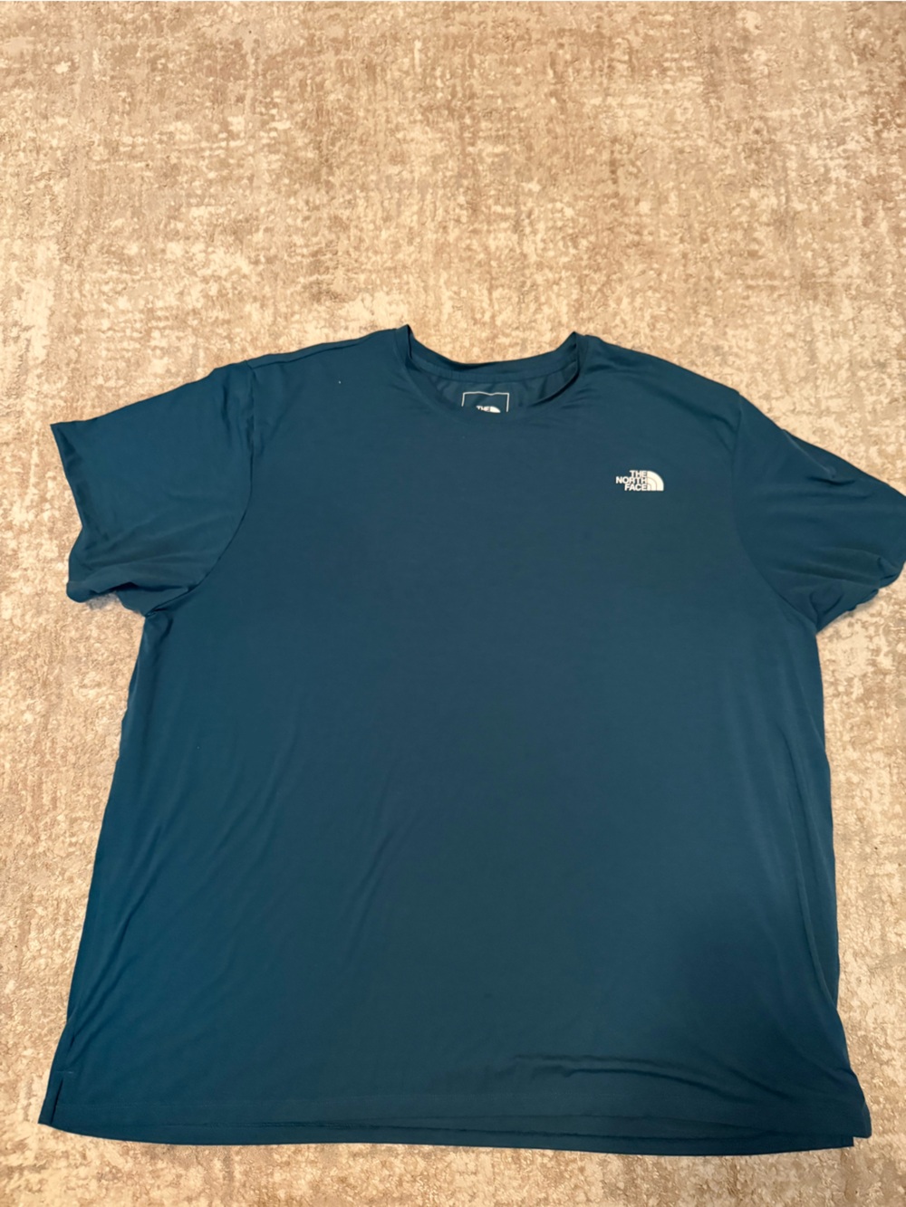 The North Face Men's Short Sleeve Crew Tee - Deep Teal size XXXL